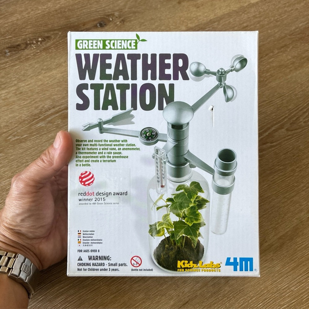 Green Science Weather Station Kidz Labs Fun Science Products 4M